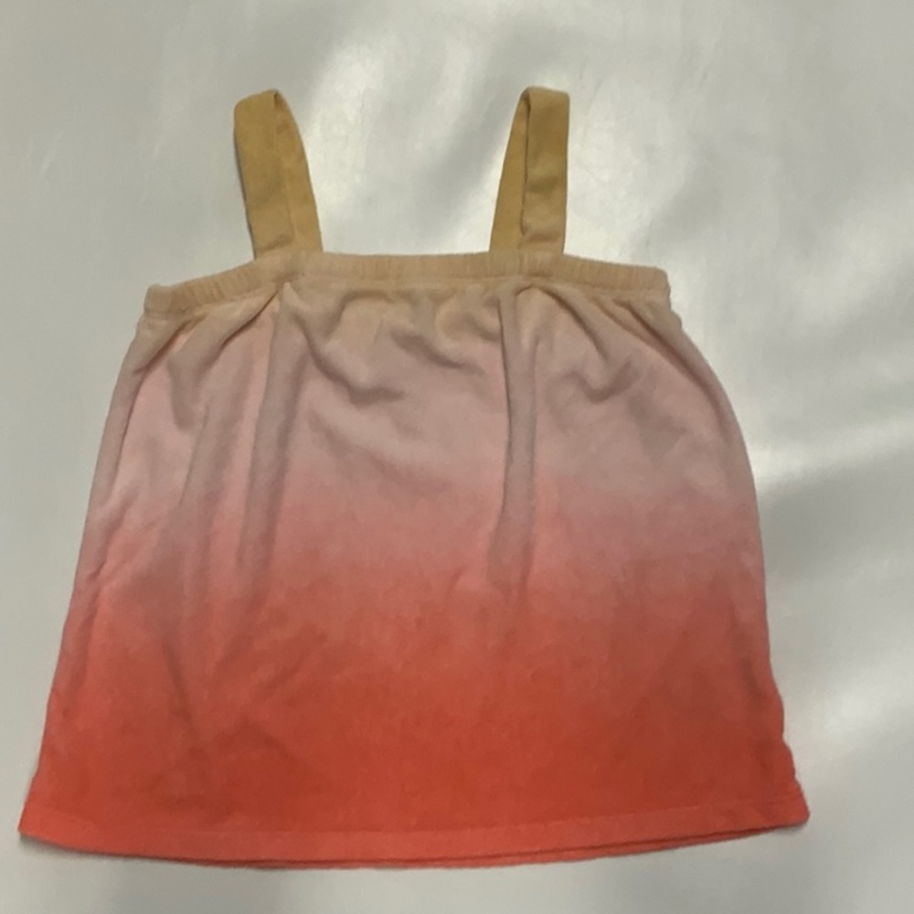 Girls Ombre Terrycloth Top, Size M/8